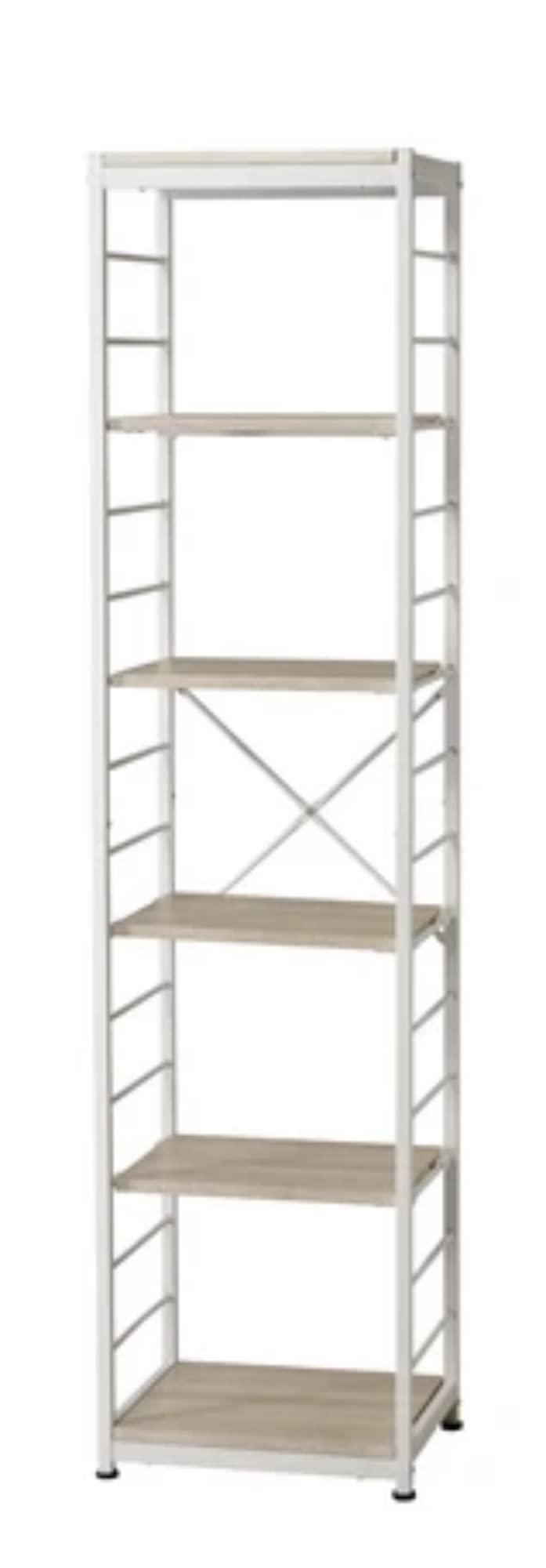 DMinterior Industrial Free Rack 6-Tier (Slim) VKRS6NA Natural koeki