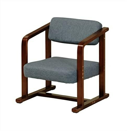 Wooden Low Chair / Floor Cushion / Small Chair LC-11 For Commercial Use LC11NV Navy koeki