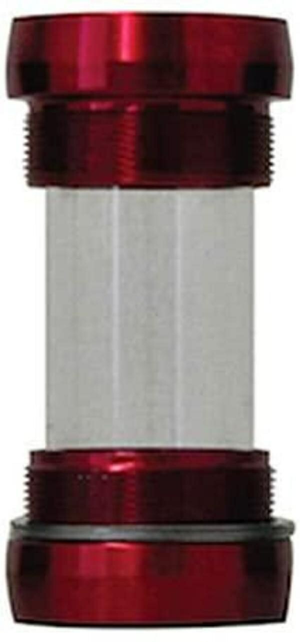 Avedio Bottom Bracket Ceramic BB JIS (68mm) Red 70570 for Bicycles