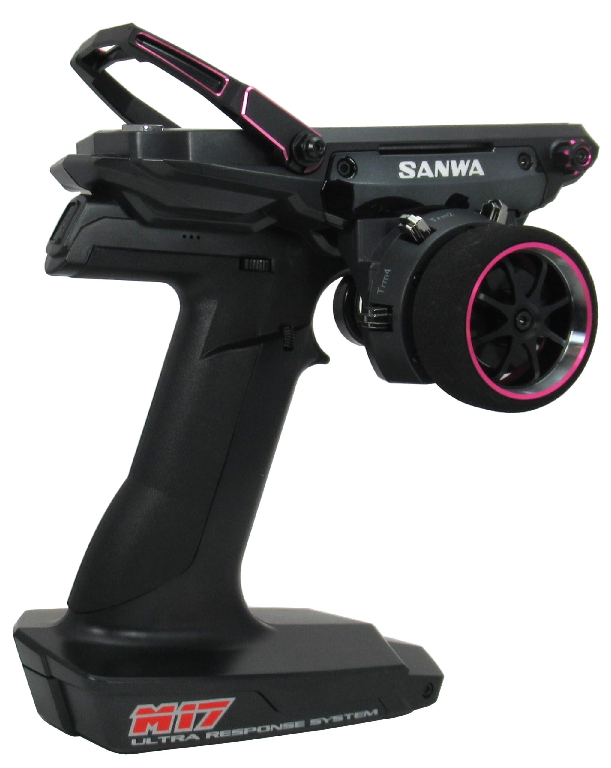 SANWA M17 RX-493i/PC 2024 LIMITED EDITION PINK Limited Edition General RC/Electric Car Transmitter Car Set 101A33003A