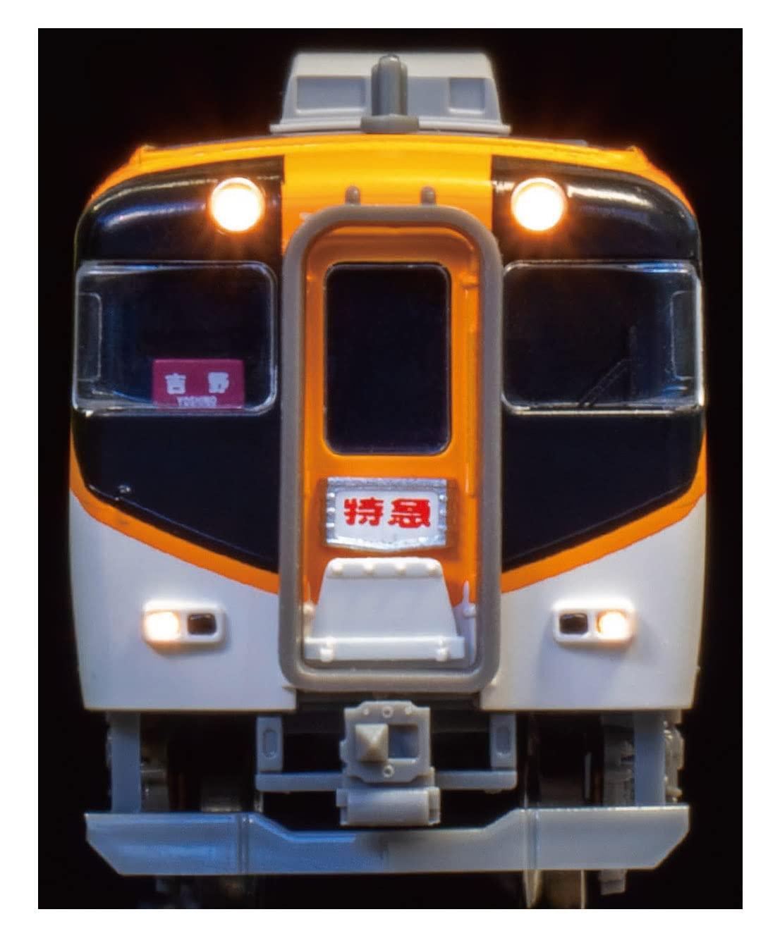 Green Max N Gauge Kintetsu 16000 Series (with Smoking Room, New Paint Scheme) 4-Car Set (Powered) 31646 Model Train Electric Train