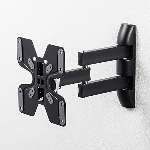 Sanwa Supply Wall-Mount Monitor Arm (Arm Length 346mm) CR-LA205 Black