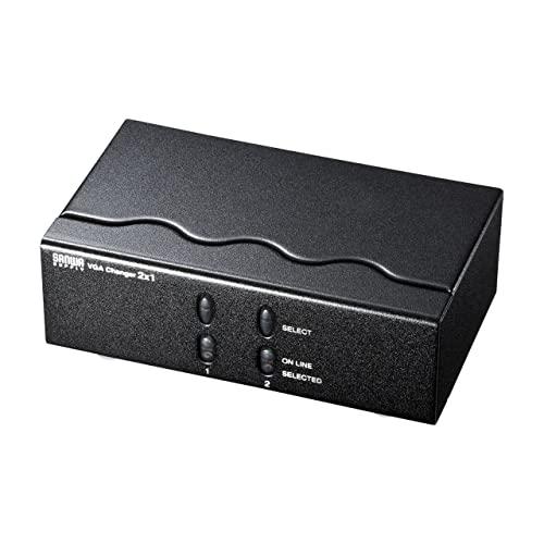 Sanwa Supply Display Switch (for Mini D-sub (HD) 15-pin) - 2-Circuit SW-EV2N2