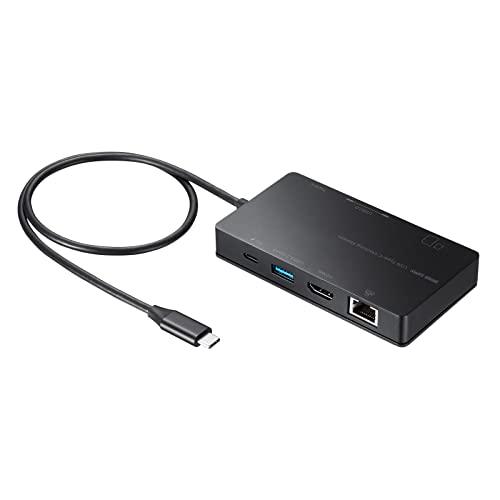 Sanwa Supply USB Type-C Docking Station 9-in-1 USB-DKM3BK