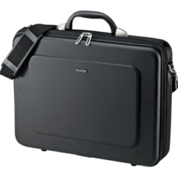 Sanwa Supply Semi-Hard PC Case Shock-Resistant Water-Repellent Coating Lockable 15.6-inch Wide Compatible BAG-EVA7BKN