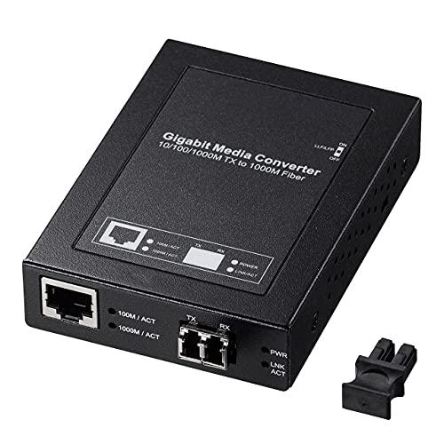 Sanwa Supply Optical Media Converter (Gigabit, Multimode) LAN-EC212RL