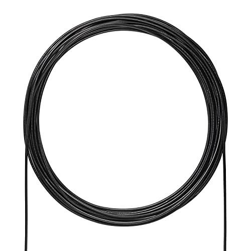 Sanwa Supply Outdoor Waterproof Category 6A LAN Cable Only (Black, 100m) KB-T6AWP-CB100BK