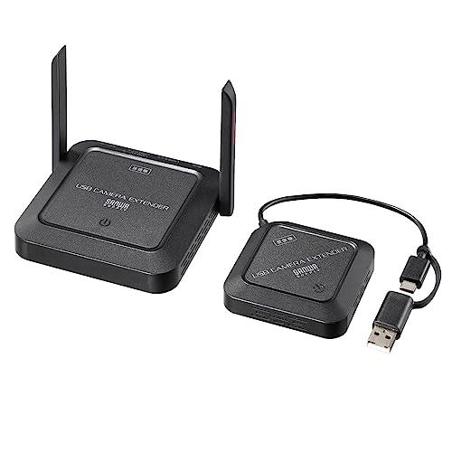 Sanwa Supply Wireless Webcam Conversion Kit Maximum Communication Distance: 25m 4K Compatible CMS-EXW01