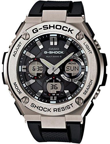 [CASIO] G-SHOCK G-STEEL Radio Solar GST-W110-1AJF Black