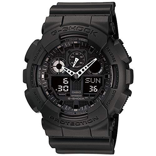 [CASIO] G-SHOCK GA-100-1A1JF Men's Watch Black