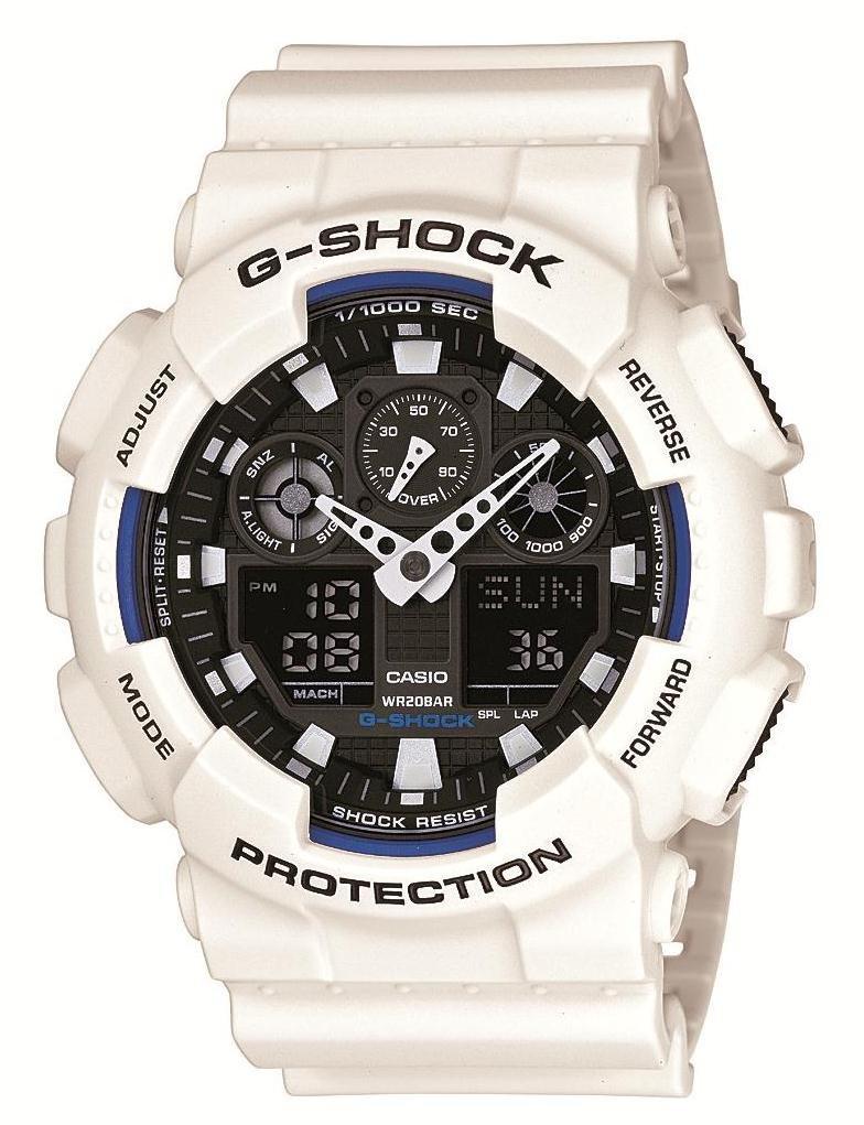 [CASIO] G-SHOCK GA-100B-7AJF Men's Watch White