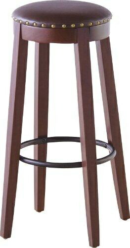 AZUMAYA Counter Stool W31xD31xH70cm Brown RKC-267BR