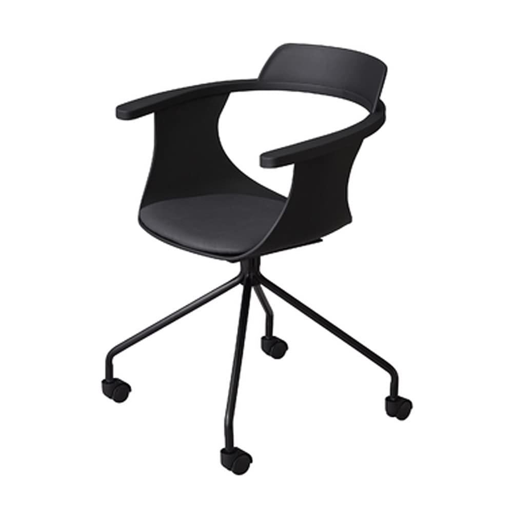 AZUMAYA Desk Chair PC-986BK