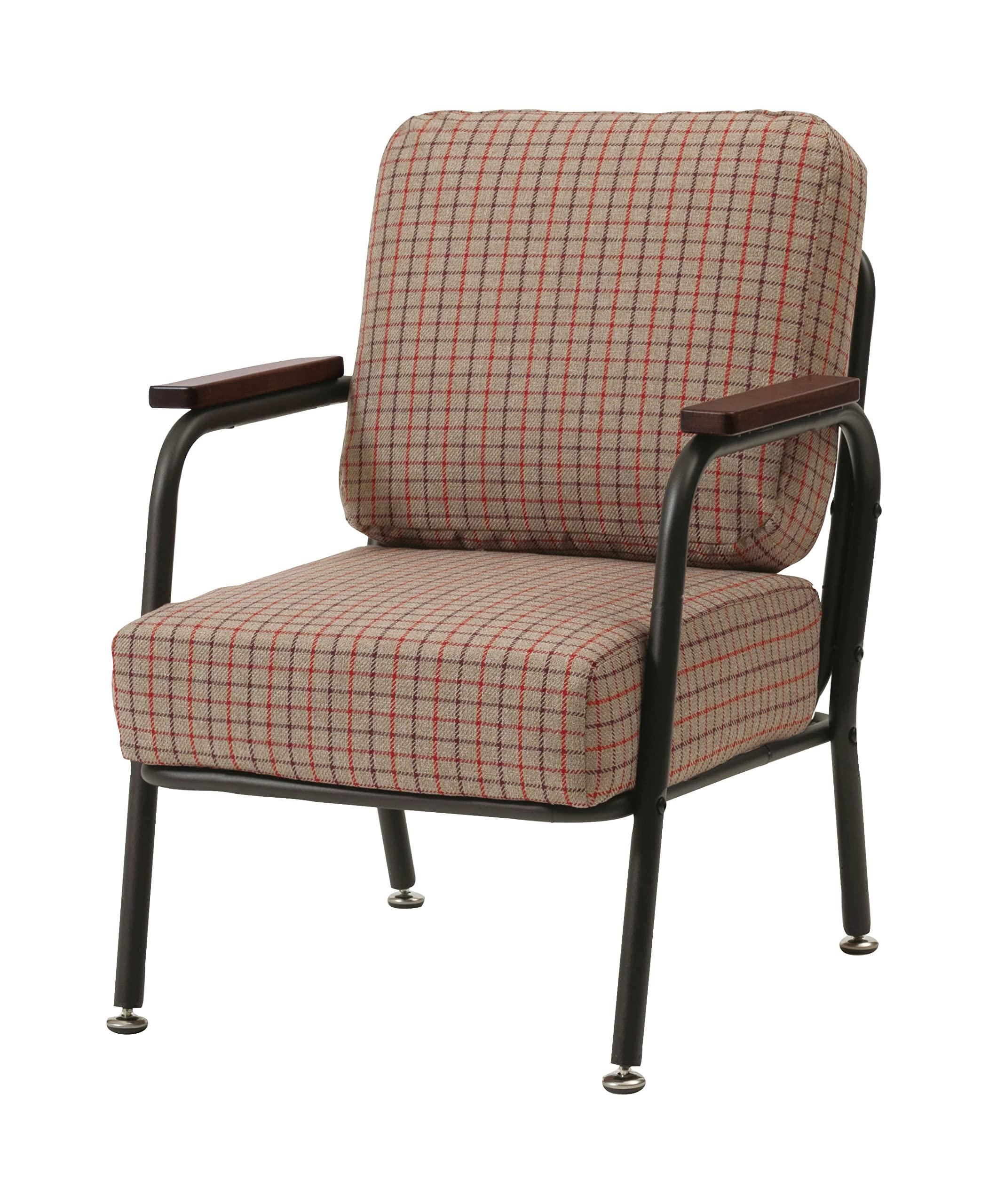 AZUMAYA Sofa Single Seat Gray RKC-101GY