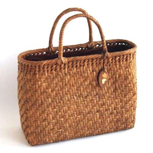 Yamako Temahima Workshop Wild Grape Bag Large Size Peeled Handcrafted item meticulously woven from wild grape vines yamaco81679
