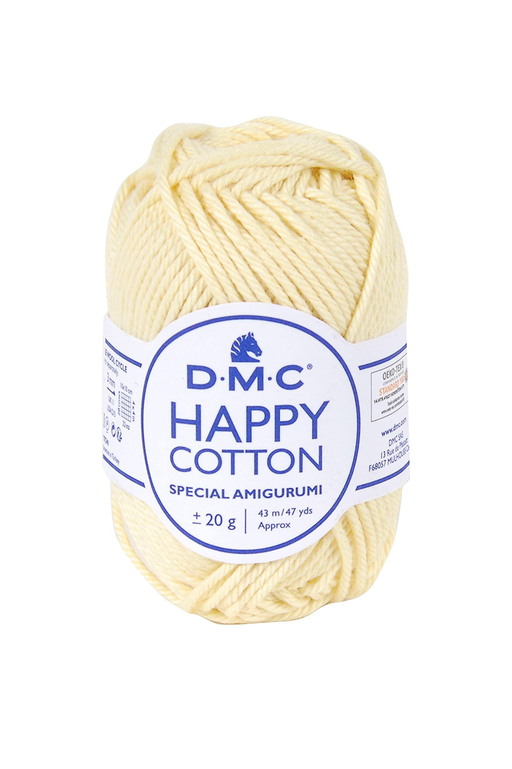 Spring/Summer Yarn ‘Happy Cotton LEMONADE Lemonade Color 770’ DMC