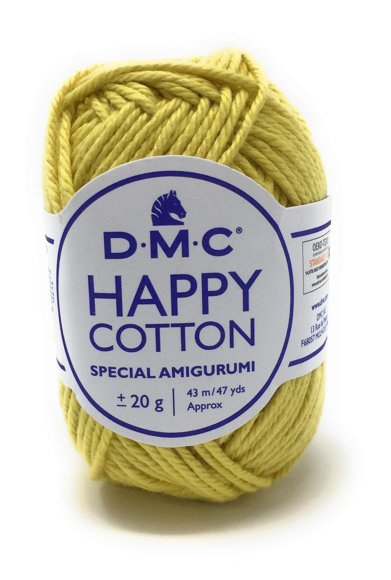 Spring/Summer Yarn ‘Happy Cotton BUTTERCUP Buttercup Color 771’ DMC