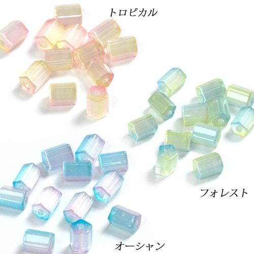 Vitrail Beads Glass (Opaque) 6×5mm 12 pieces