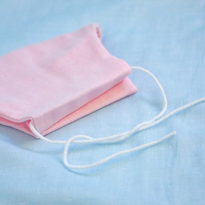 Covering Mask Elastic Band, 3mm Width, White, 1300m Roll