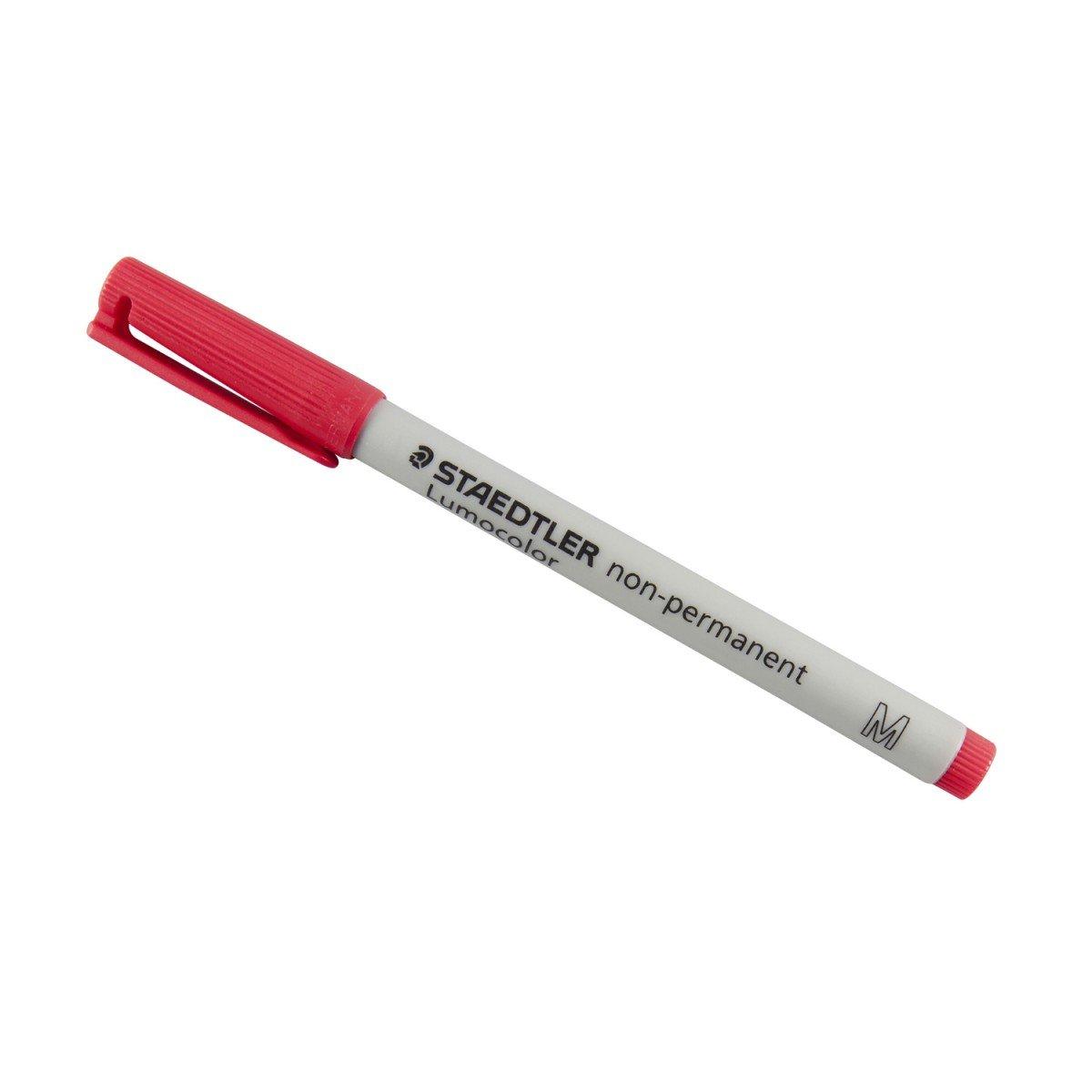 Lumocolor Pen, Water-Based, Fine Tip, Red ● Quantity: 1 pen