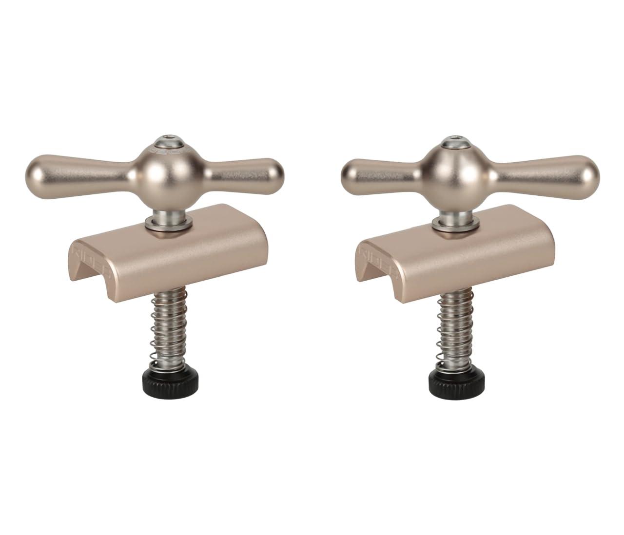 RIDEA Hinge Clamp Assembly LFSBNS Matte Beige 2-Piece Set 147-41069