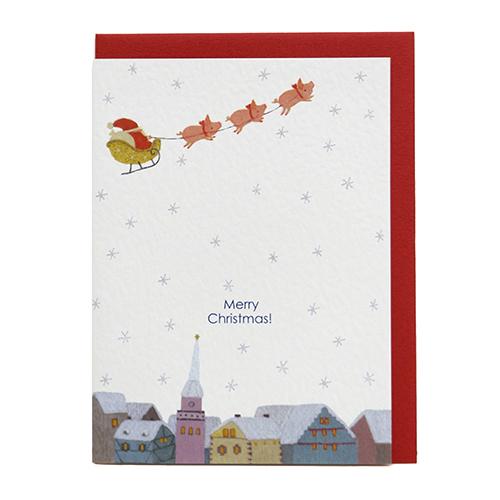 Mimo Hirai Christmas Greeting Card KK-6641