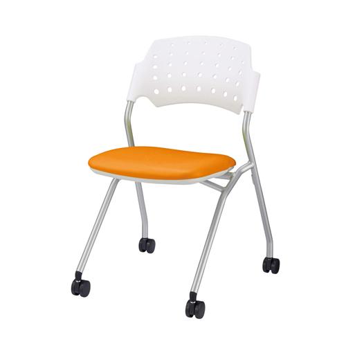 ESCO Folding Chair (With Casters/Orange) EA956XA-183 1 Chair