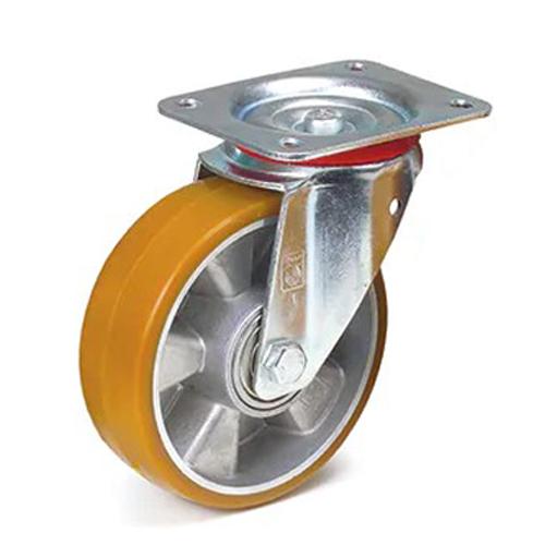 160mm Swivel Casters with Swivel Fittings/Polyurethane Tires EA986CN-160 1 piece