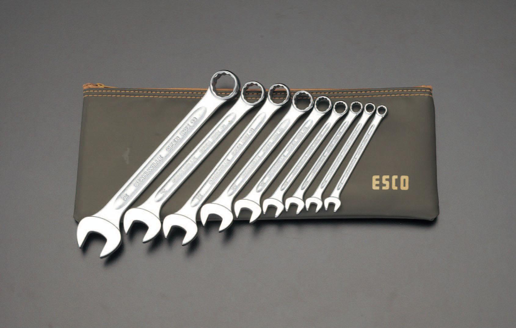 9-piece set/5.5–19mm open-end wrench 5.5・7・8・10・ 12・13・14・17 ・19mm