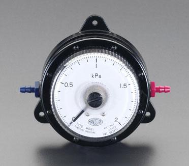 ESCO 0-2.0 kPa Differential Pressure Gauge EA729SA-200A
