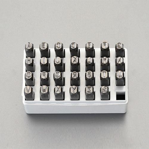 ESCO 4.8mm Alphabet Engraving Set EA591HS-5