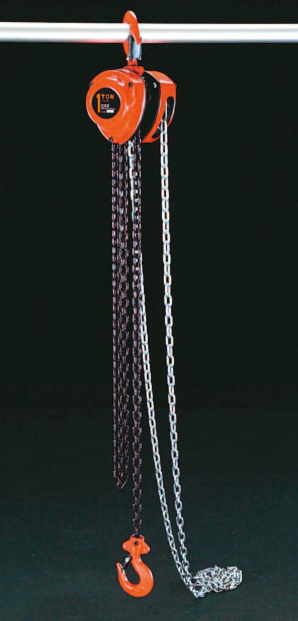 ESCO 1.0 ton x 2.5 m Chain Block EA987AC-1