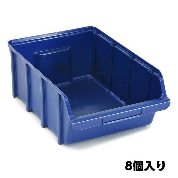312x470x184mm Parts Tray (Stackable Type, Blue / 8 pcs) EA661CJ-20