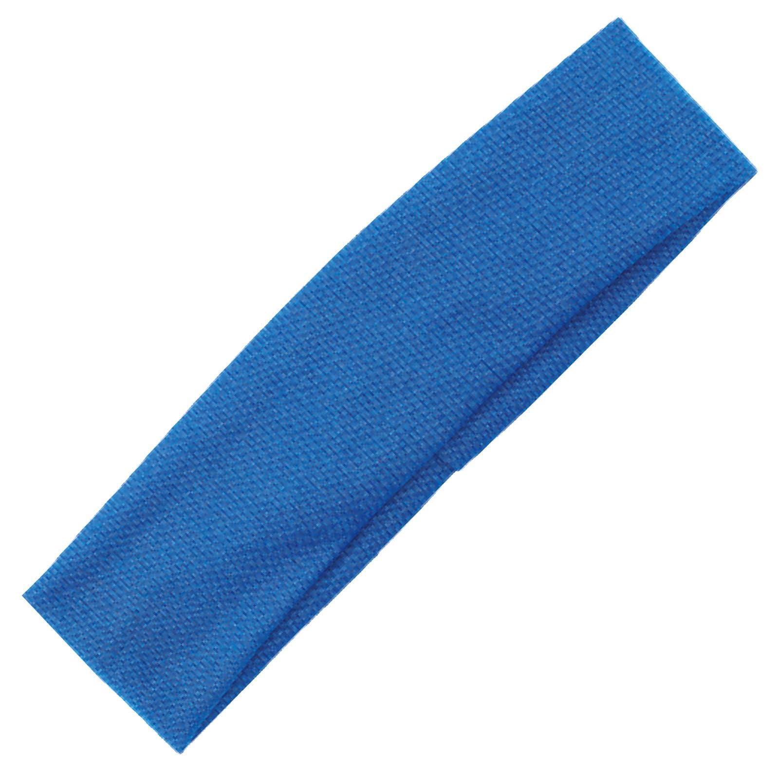 Just wear the headband, blue