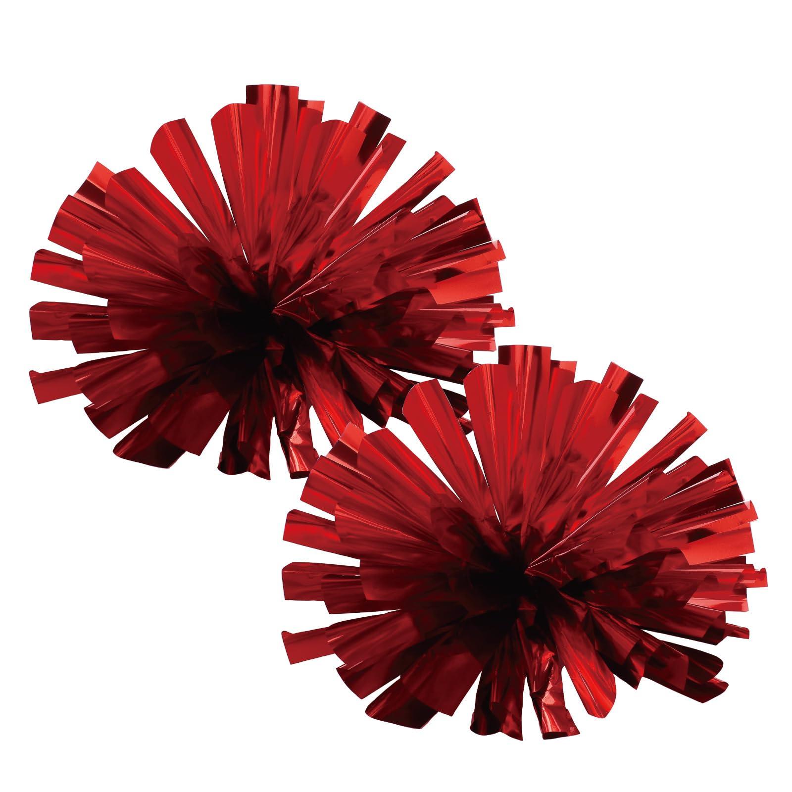 Easy Cheer Pom-Pom Name Tag Included RED