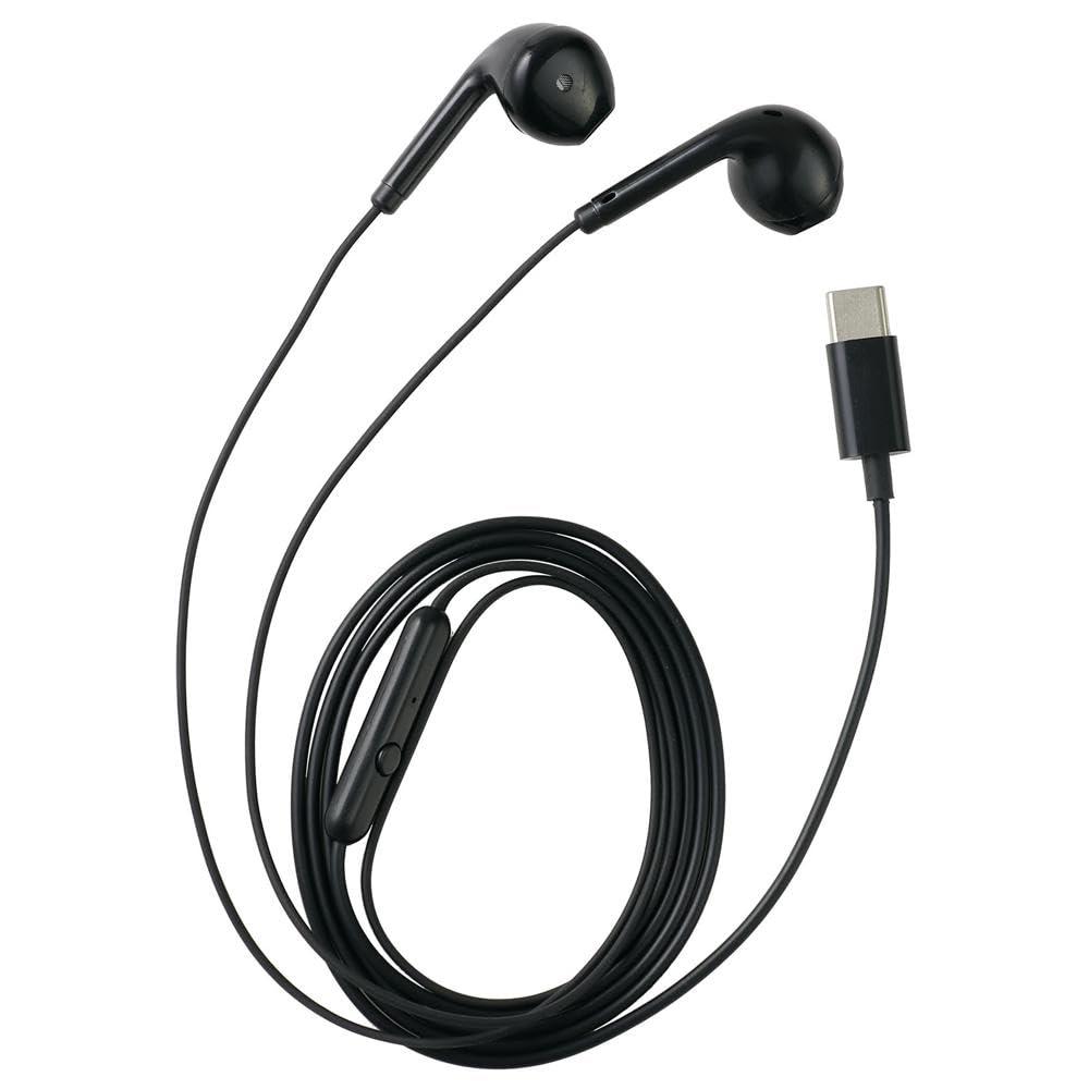 Artec In-Ear Headphones with Microphone Type-C Black 77690