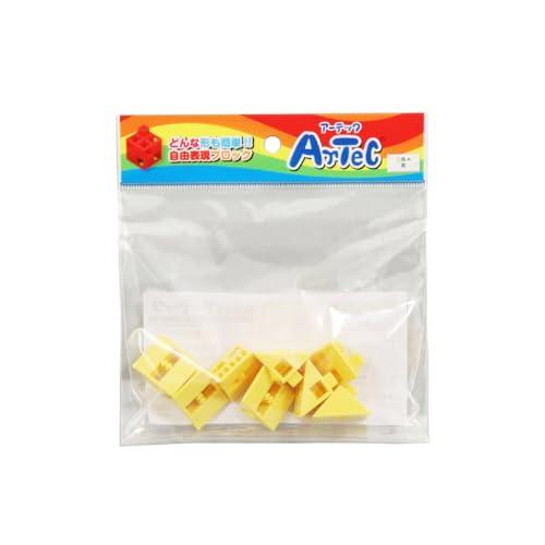 ArTeC Block Triangle A Single Item 8-Piece Set 77801 Yellow