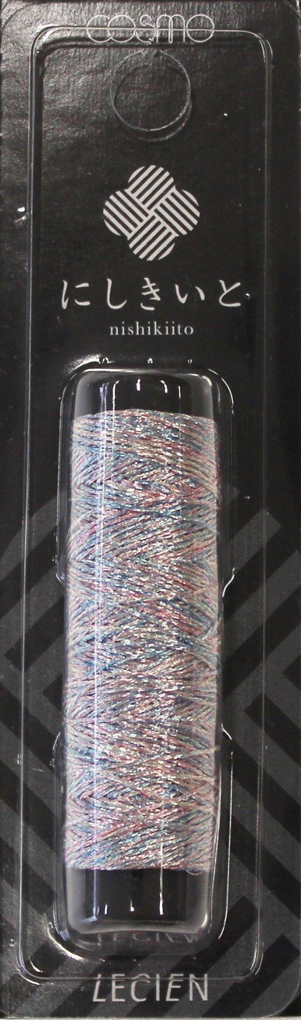 Lucian Cosmo Nishiki Ito Lame Embroidery Thread 20m Roll col.2 Red Crystal No.77