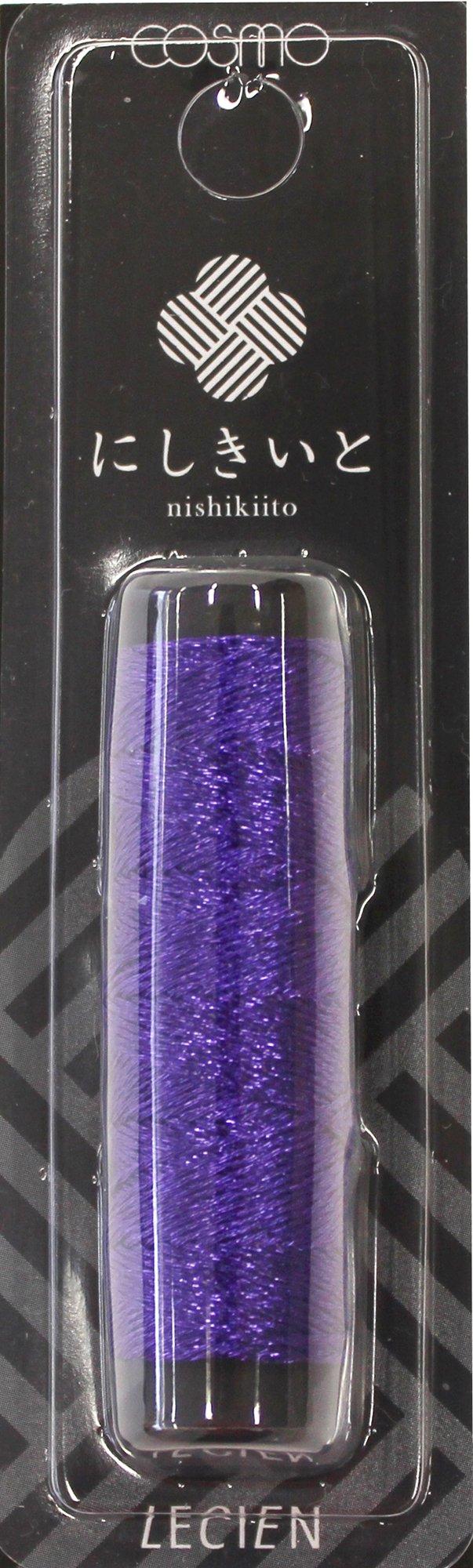 LECIEN Nishiki Ito Lame Embroidery Thread 20m Roll col.9 Iris