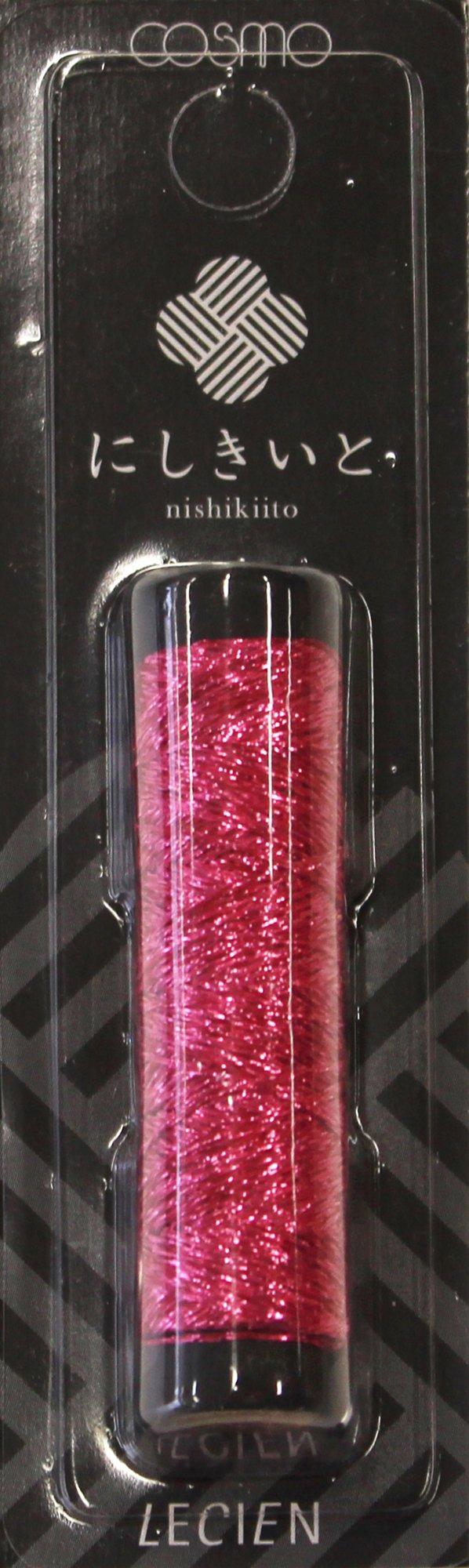 LECIEN Cosmo Nishiki Ito Lame Embroidery Thread 20m Roll col.28 Sakura No.77