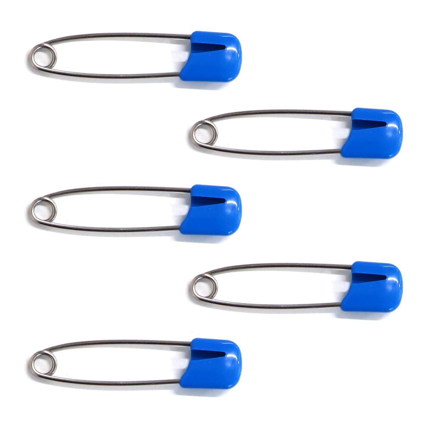 Nippon Chuko Safety Lock Pin “Clipin” Junior Total Length 44mm 10 Pieces Blue CRP-J10-B