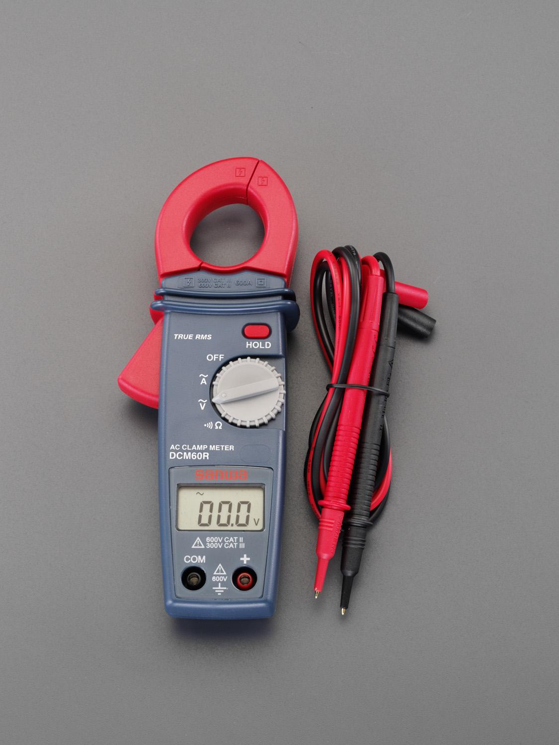 Clamp Meter (Digital/Continuity Buzzer)  50(W) × 29(D) × 187(H) mm
