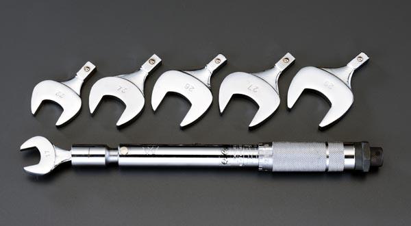 ESCO [17-29mm] Torque Wrench Set for Flare Nuts (Self-Management Use) EA723-25