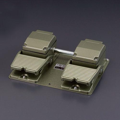 AC250V/10A [1c] Dual-Pole Foot Switch (Industrial Weatherproof Type) EA940FF-2