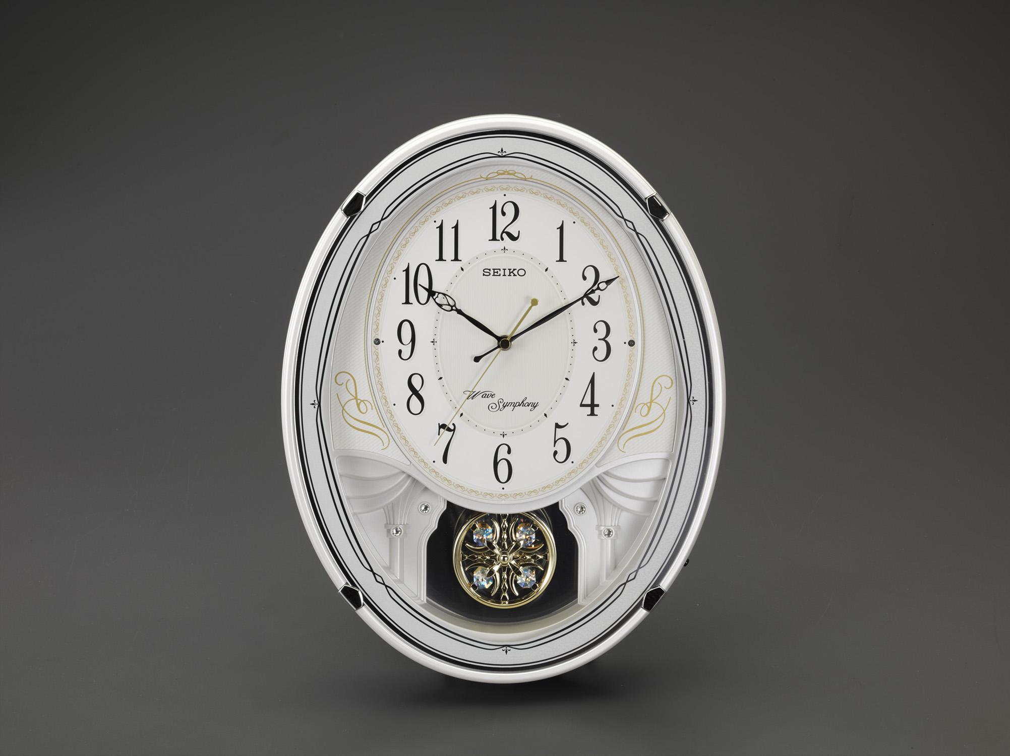 ESCO [Radio-Controlled] Wall Clock 415x325x78mm EA798CC-68A