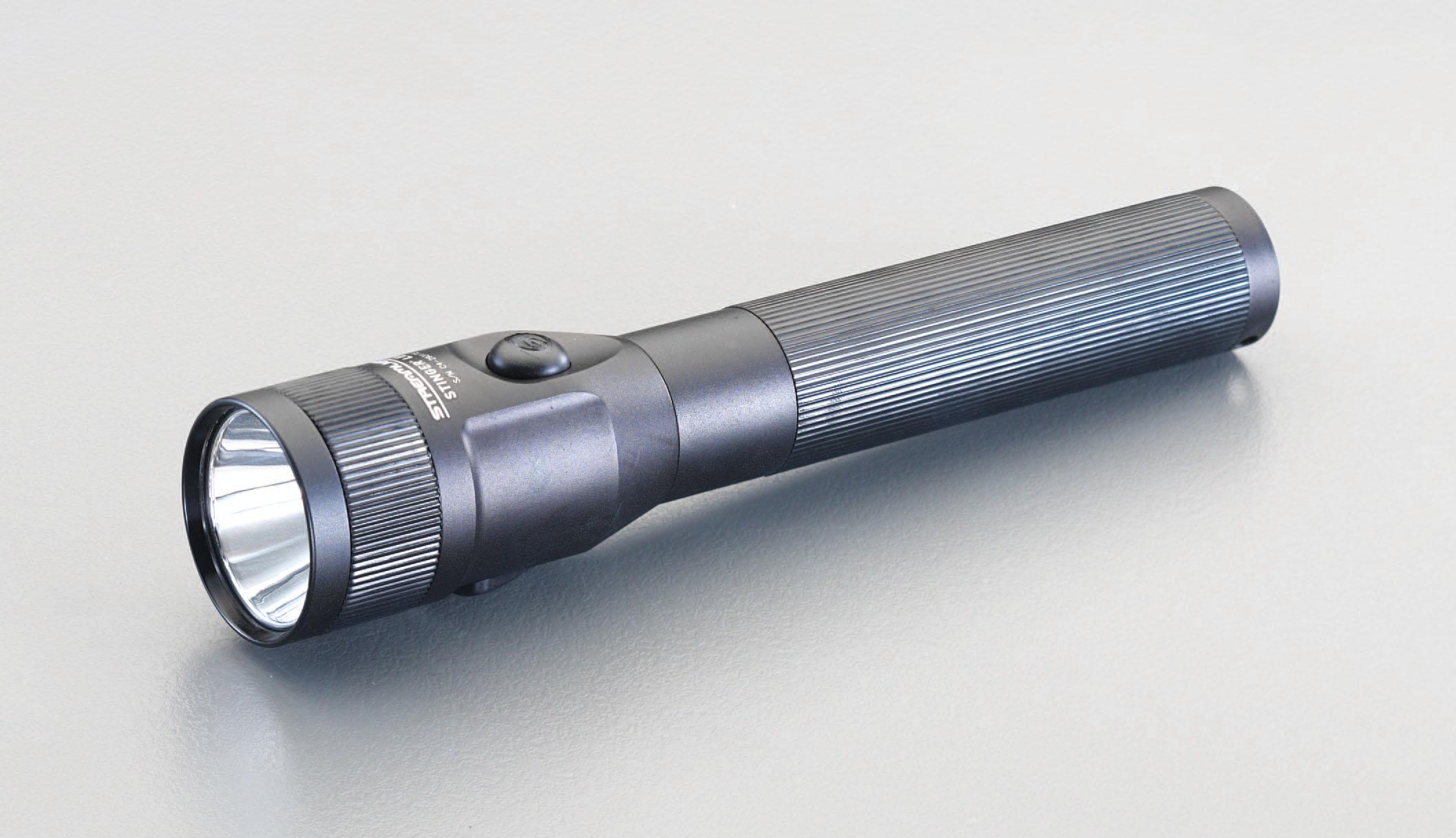 [Rechargeable] Flashlight/LED (Black) φ41×213mm