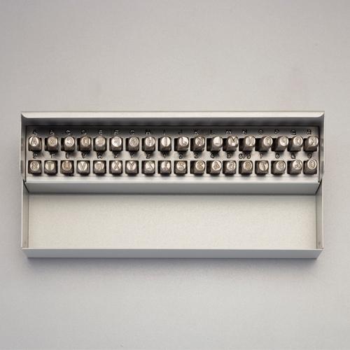 ESCO 2.4mm Alphanumeric Engraving Set EA591HN-2