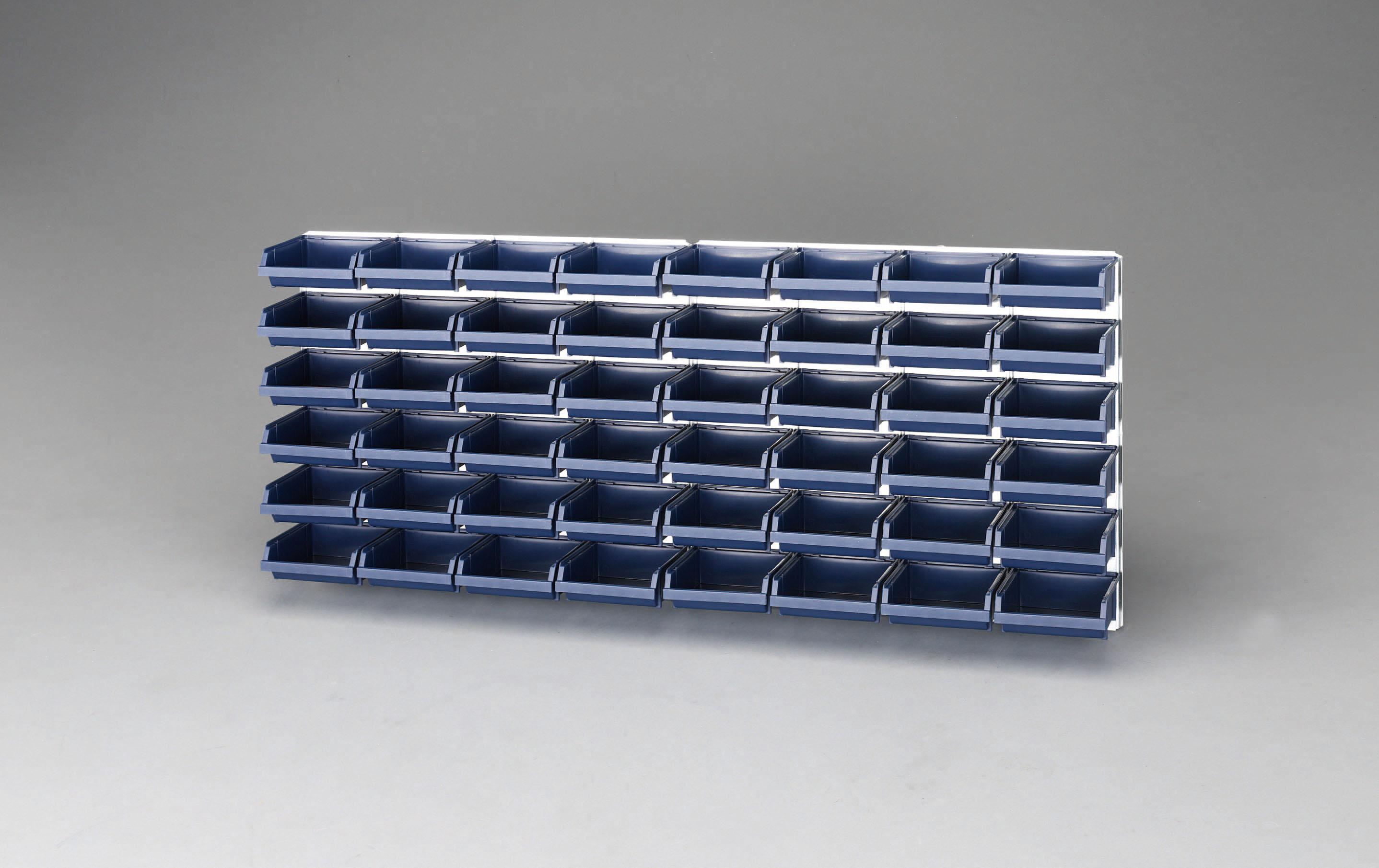 1040x440mm Parts Tray Set (Wall-Mounted, 48 Trays Included) Internal Dimensions (W×D×H): 112×115×45mm (Max) External Dimensions (W×D×H): 125×133×50mm