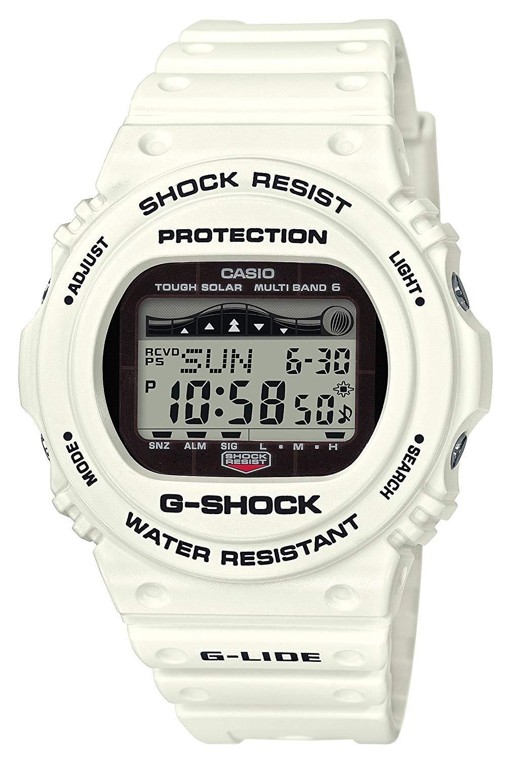 [CASIO] G-SHOCK G-LIDE Radio Solar GWX-5700CS-7JF Men's Watch White