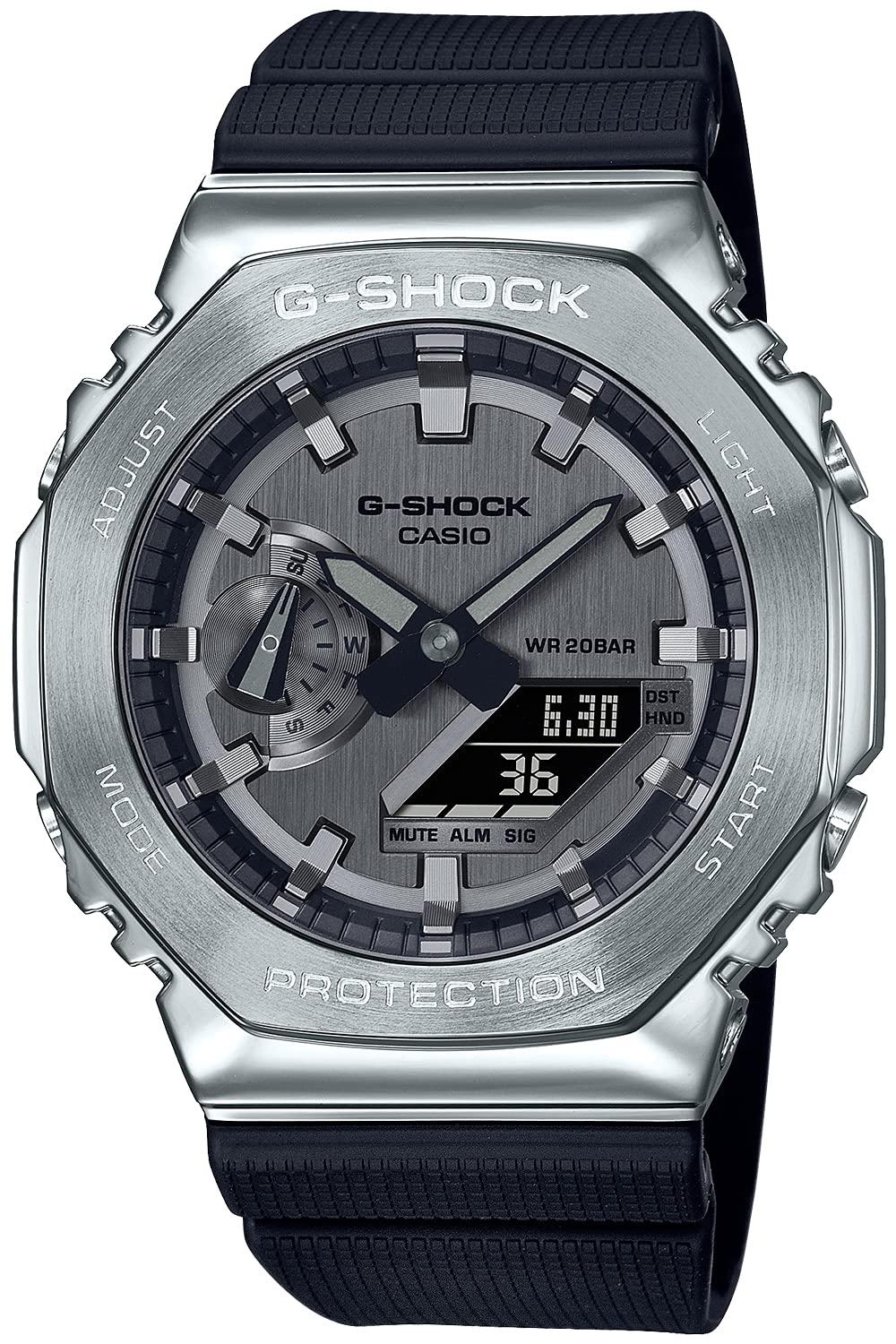 [CASIO] G-SHOCK Metal Covered Watch GM-2100-1AJF Men's Black